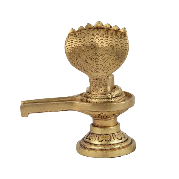 Brass_Shivling_With_Sheshnag_Shiva_Lingam_Statue_Antique_Hindu_Pooja_Shiva_Idol_For_Home_Office_Temple_Festival_Gift_10_5_10_Cm_500_Gm