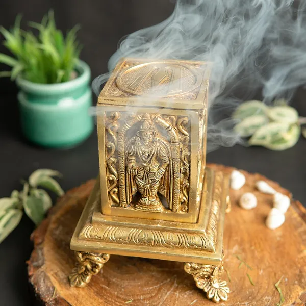 Brass_Antique_Design_Dhoop_Dani_Pot_Loban_Burner_Bakhoor_Holder_Dhoop_Batti_Stand_Pooja_Items_Incense_Holder_Burner_For_Home_Office_Living_Pooja_Puja_Room