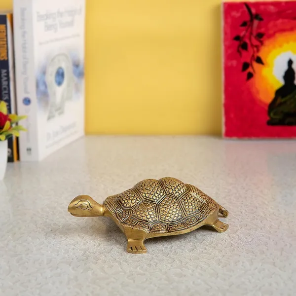 Brass_Tortoise_Turtle_For_Good_Luck_Home_Vastu_Pooja_Puja_Mandir_Table_Decor_Showpiece_And_Gift_Items_Collectible_Handicraft_Art_Yellow_16_X_12_X_6_Cm_L_X_W_X_H