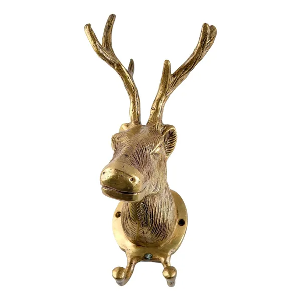Jaszz_Art_Brass_Wall_Decor_Deer_Ethnic_Design_Handmade_Antique_Wall_Hanging_Sun_Statue_For_Home_Decor_Temple_Pooja_Office_Decoration_Festival_Gift_15_14_26_Cm_1600_Gm