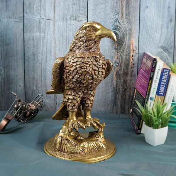 Brass_Eagle_Bird_Statue_Showpiece_Hawk_Sculpture_Feng_Shui_Decorative_Handmade_Garuda_For_Home_Decor_Figurine_Vastu_Gift_Item_13_5_Inches_7_4_Kg_Golden_Eagle_Big_7_5_Kg_New