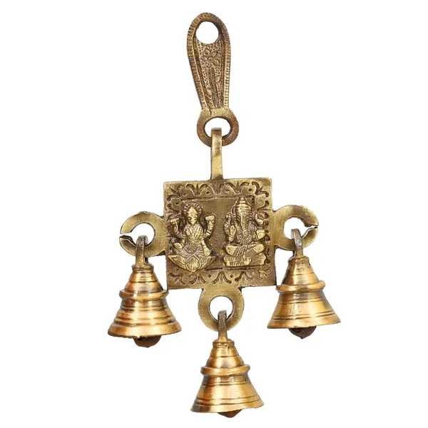 Antique_Brass_Hanging_Bells_For_Pooja_Gift_Home_Decor_With_3_Ghanti_Handmade_Puja_Article_For_Diwali_Festival_Vastu_Lakshmi_Ganesh_Pack_Of_1