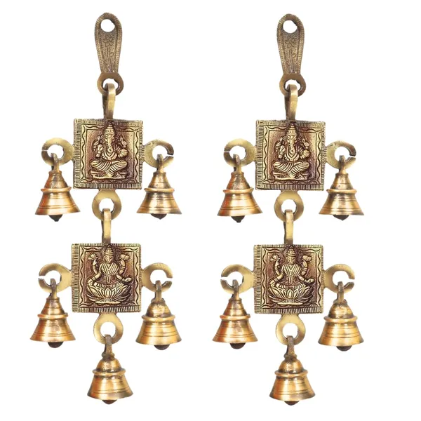 Antique_Brass_Hanging_Bells_For_Pooja_Gift_Home_Decor_With_3_Ghanti_Handmade_Puja_Article_For_Diwali_Festival_Vastu_Lakshmi_Ganesh_Pack_Of_7