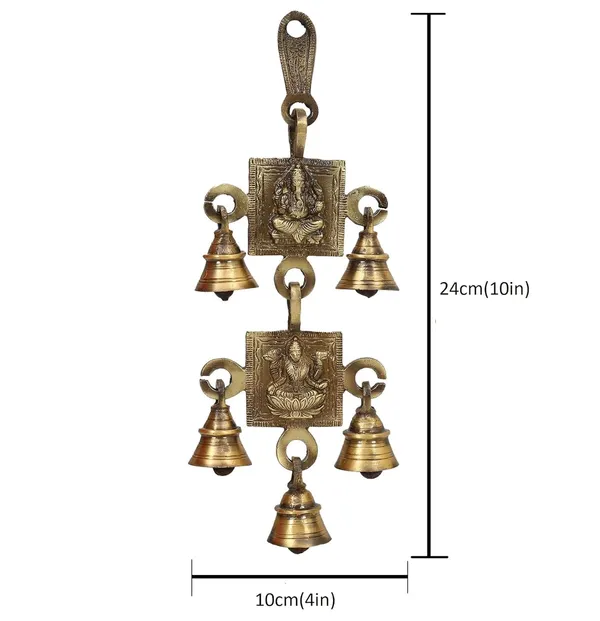 Antique_Brass_Hanging_Bells_For_Pooja_Gift_Home_Decor_With_3_Ghanti_Handmade_Puja_Article_For_Diwali_Festival_Vastu_Lakshmi_Ganesh_Pack_Of_7