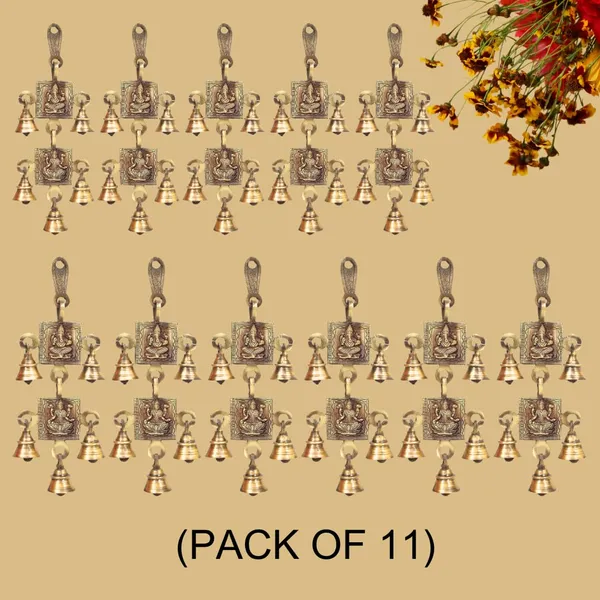 Antique_Brass_Hanging_Bells_For_Pooja_Gift_Home_Decor_With_3_Ghanti_Handmade_Puja_Article_For_Diwali_Festival_Vastu_Lakshmi_Ganesh_Pack_Of_11