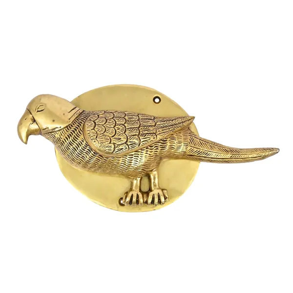 Brass_Parrot_Door_Knock_For_Main_Door_Antique_Finish_Standard_Size_Elegant_Home_Entrance_Decor_Durable_Stylish_Front_Door_Accessory_Pack_Of_1