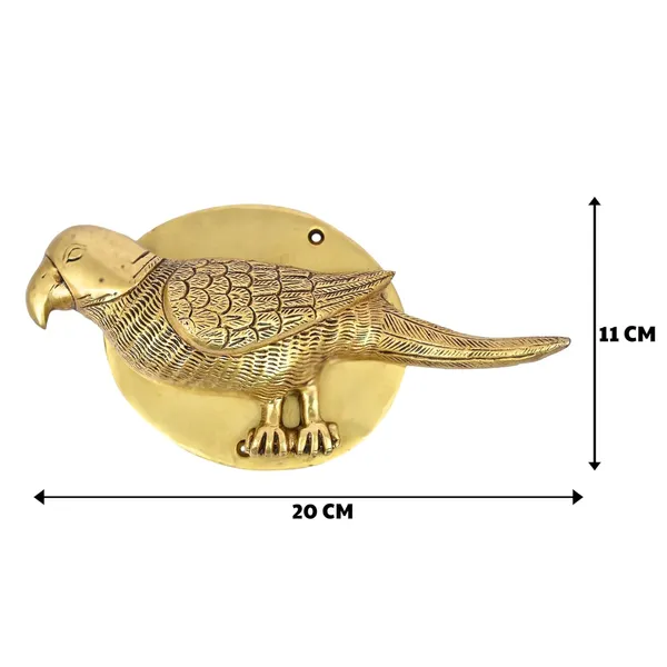 Brass_Parrot_Door_Knock_For_Main_Door_Antique_Finish_Standard_Size_Elegant_Home_Entrance_Decor_Durable_Stylish_Front_Door_Accessory_Pack_Of_1