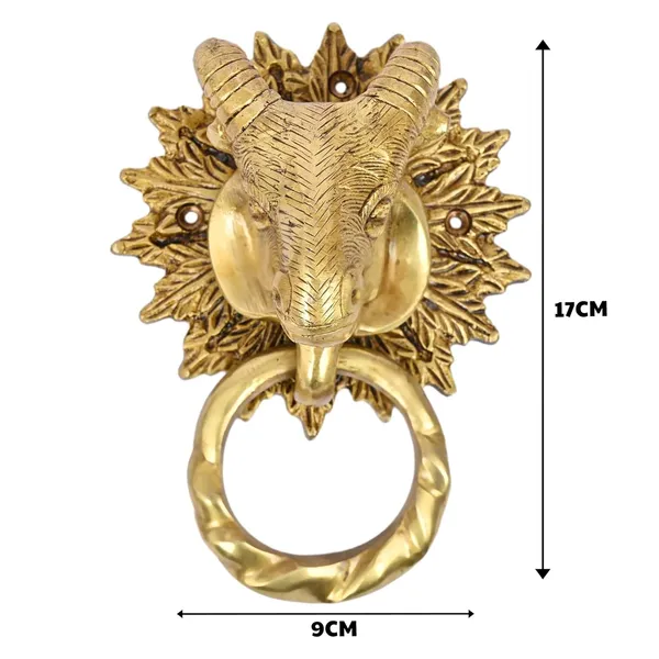 Brass_Goat_Door_Knock_For_Main_Door_Antique_Finish_Standard_Size_Elegant_Home_Entrance_Decor_Durable_Stylish_Front_Door_Accessory_Pack_Of_1