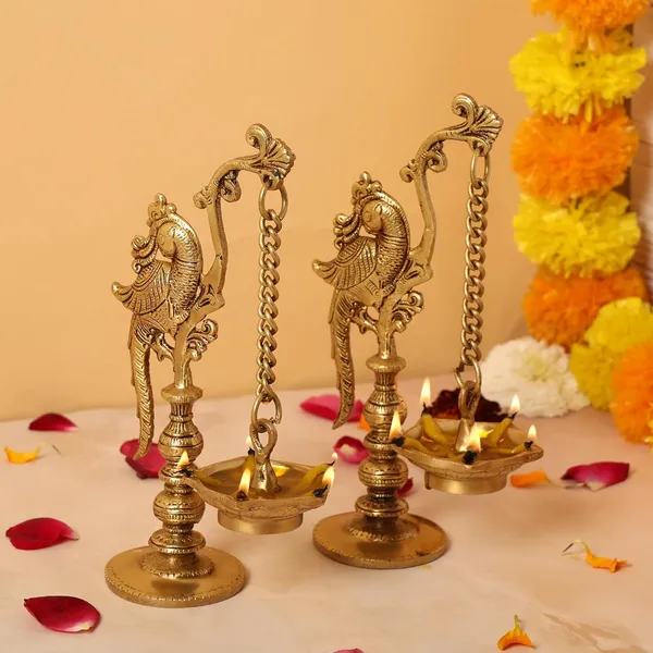 Brass_Parrot_Diya_Ethnic_Design_Handmade_Statue_For_Home_Decor_Office_Counter_Decorative_Antique_Figurine_Handcrafted_Unique_Piece_For_Gift_Item