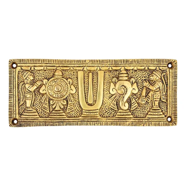 Brass_Tirupati_Plate_Ethnic_Design_Handmade_Statue_For_Home_Decor_Office_Counter_Decorative_Antique_Figurine_Handcrafted_Unique_Piece_For_Gift_Item
