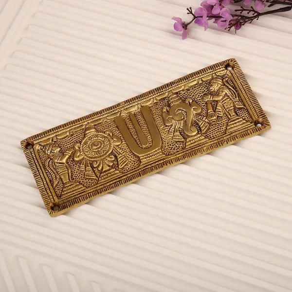 Brass_Tirupati_Plate_Ethnic_Design_Handmade_Statue_For_Home_Decor_Office_Counter_Decorative_Antique_Figurine_Handcrafted_Unique_Piece_For_Gift_Item