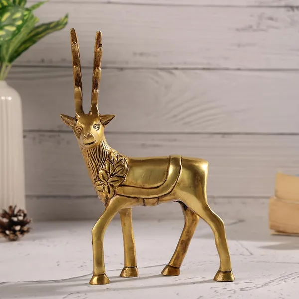 Brass_Deer_Ethnic_Design_Handmade_Statue_For_Home_Decor_Office_Counter_Decorative_Antique_Figurine_Handcrafted_Unique_Piece_For_Gift_Item