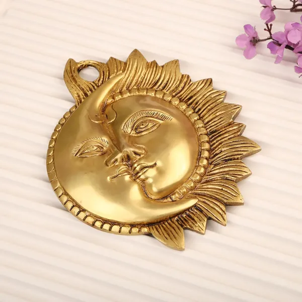 Brass_Sun_Moon_Wall_Ethnic_Design_Handmade_Antique_Wall_Hanging_For_Home_Decor_Temple_Pooja_Office_Decoration_Festival_Gift_Pack_Of_1