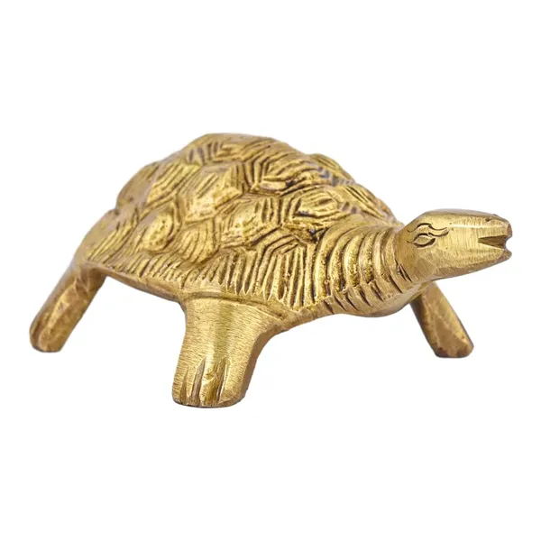 Brass_Turtle_For_Good_Luck_Home_Vastu_Pooja_Puja_Mandir_Table_Decor_Showpiece_And_Gift_Items_Collectible_Handicraft_Art_Anitique_Color_1