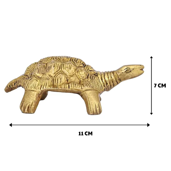 Brass_Turtle_For_Good_Luck_Home_Vastu_Pooja_Puja_Mandir_Table_Decor_Showpiece_And_Gift_Items_Collectible_Handicraft_Art_Anitique_Color_1