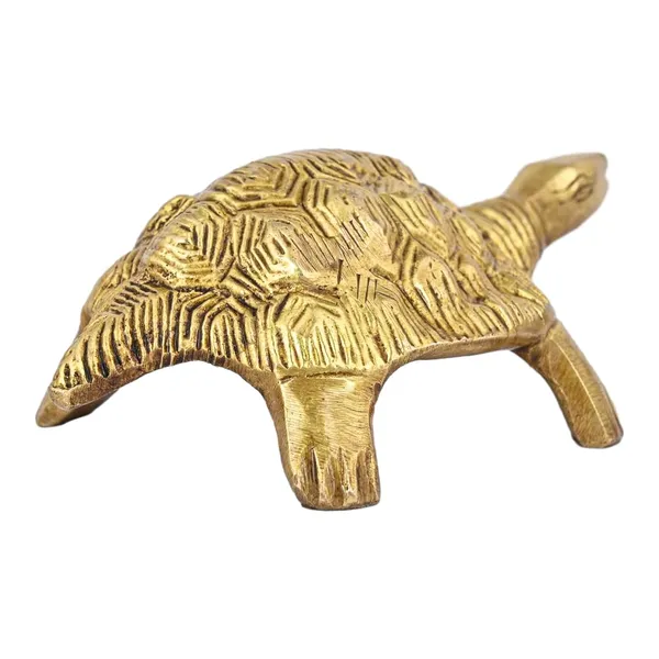 Brass_Turtle_For_Good_Luck_Home_Vastu_Pooja_Puja_Mandir_Table_Decor_Showpiece_And_Gift_Items_Collectible_Handicraft_Art_Anitique_Color_1