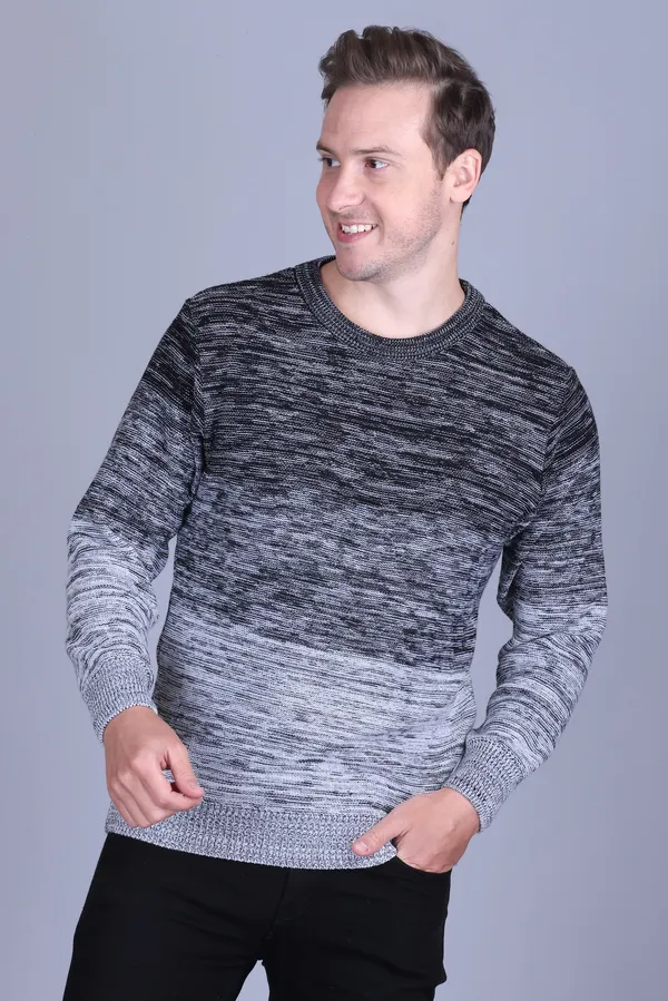 Men_Gradient_Knitted_Pullover_Sweater__Black_to_Grey_Ombre