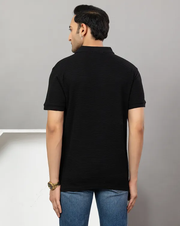 Classic_Black_Polo_Textured_Fabric_TShirt_for_Men