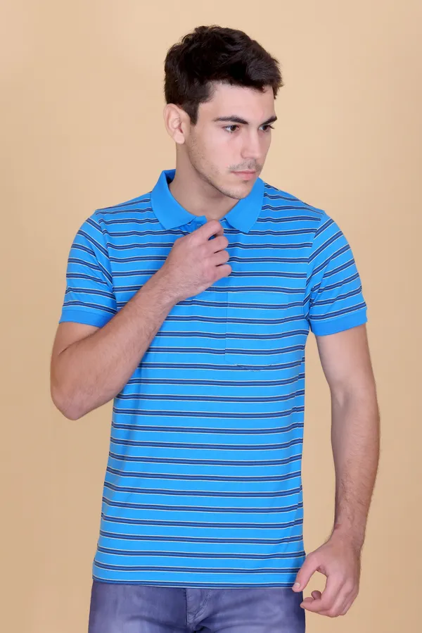 Men_Blue_Striped_Polo_TShirt
