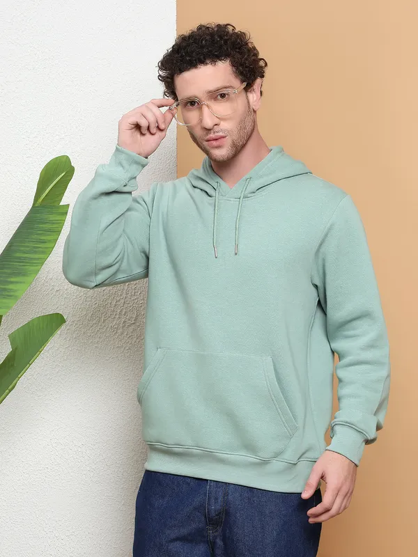 Men_Sage_Green_Pullover_Hoodie_with_Kangaroo_Pocket