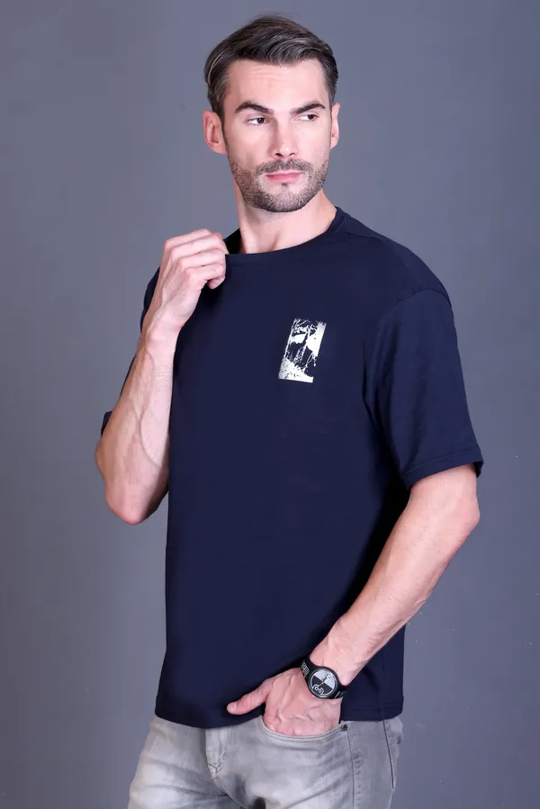 Navy_Blue_Mind_Over_Matter_Graphic_Printed_TShirt_for_Men