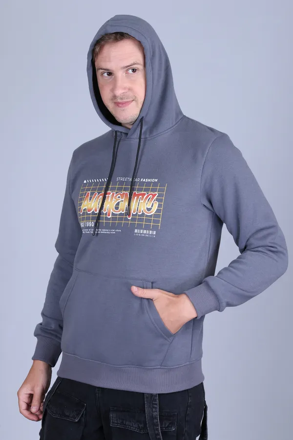 Men_Grey_Hoodie_with_Orange_Authentic_Graphic_Print