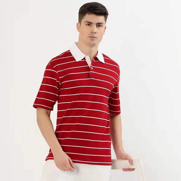 Men_Red_and_White_Striped_Polo_TShirt_with_White_Collar