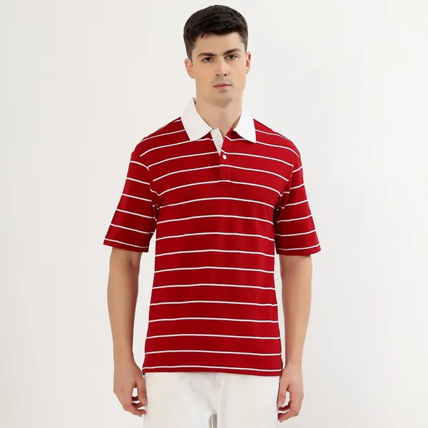Men_Red_and_White_Striped_Polo_TShirt_with_White_Collar