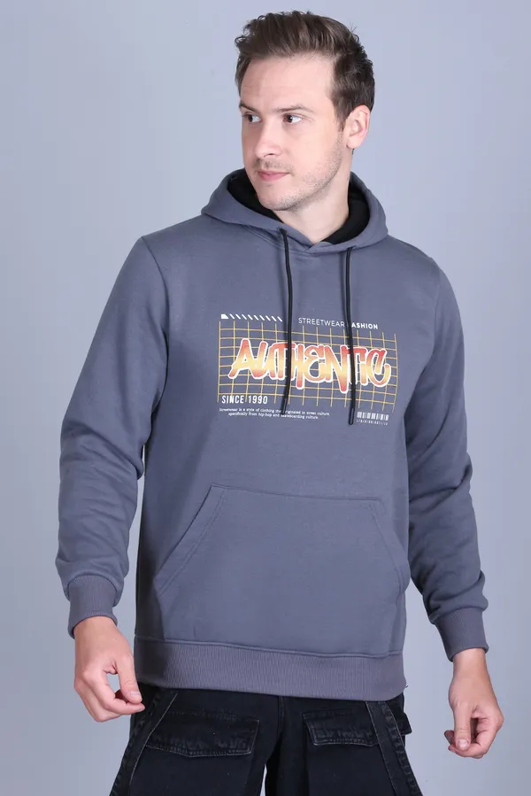 Men_Grey_Hoodie_with_Orange_Authentic_Graphic_Print