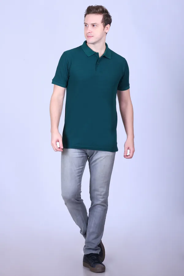 Men_Green_Polo_TShirt
