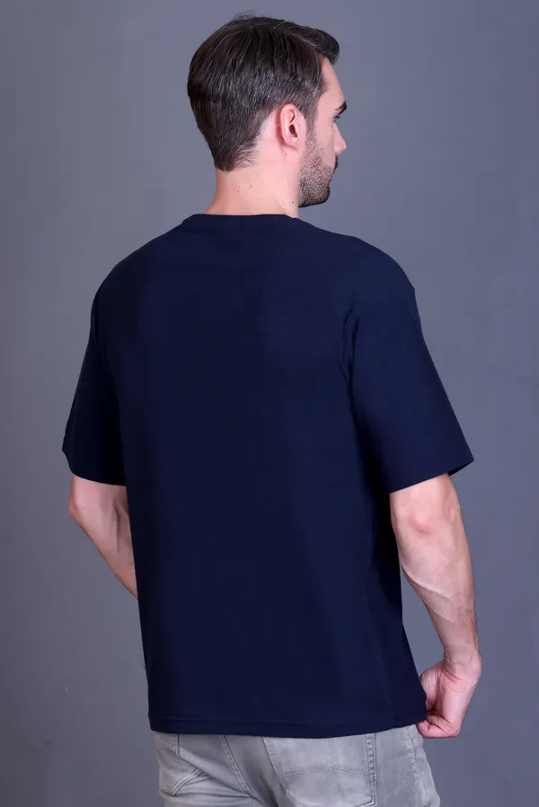Men_Navy_Blue_Oversized_TShirt__Casual_Crew_Neck_Half_Sleeve_Tee