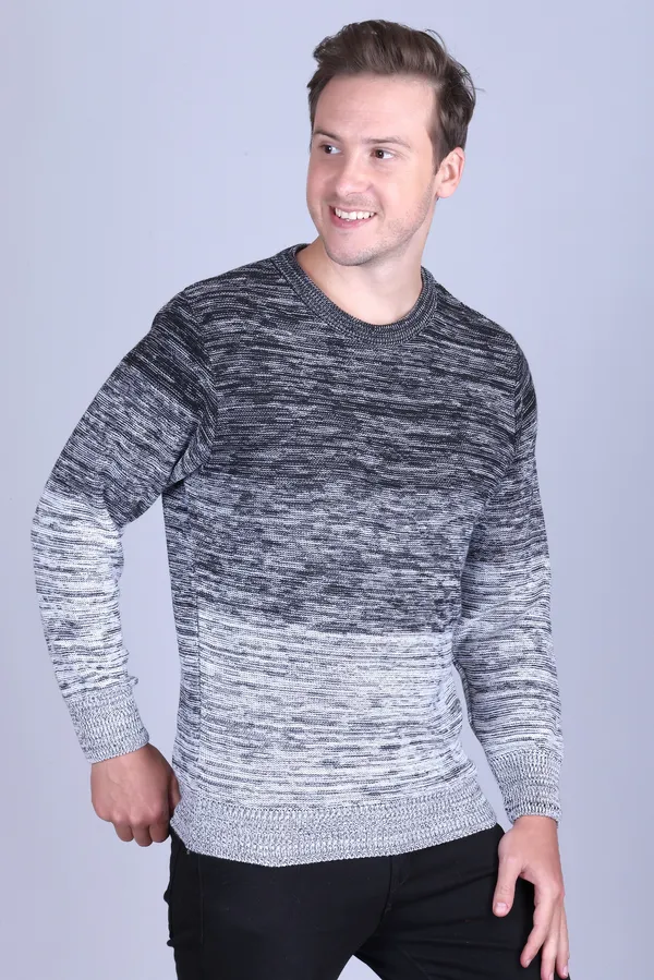 Men_Gradient_Knitted_Pullover_Sweater__Black_to_Grey_Ombre