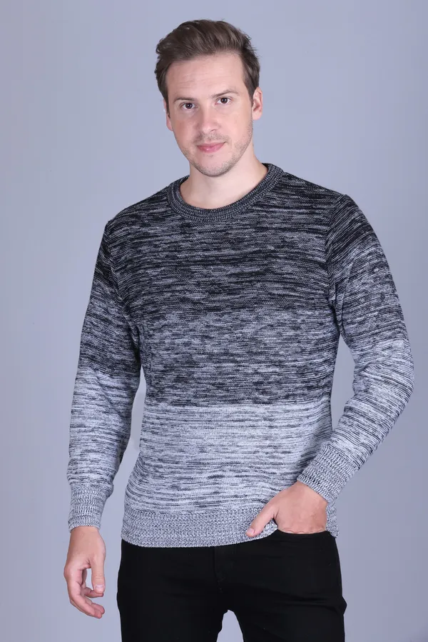 Men_Gradient_Knitted_Pullover_Sweater__Black_to_Grey_Ombre