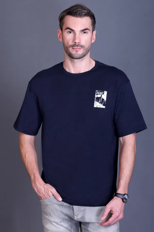 Navy_Blue_Mind_Over_Matter_Graphic_Printed_TShirt_for_Men