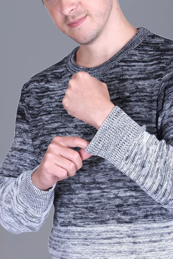 Men_Gradient_Knitted_Pullover_Sweater__Black_to_Grey_Ombre