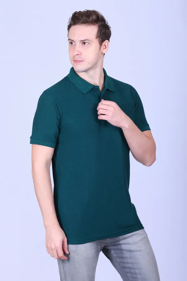 Men_Green_Polo_TShirt