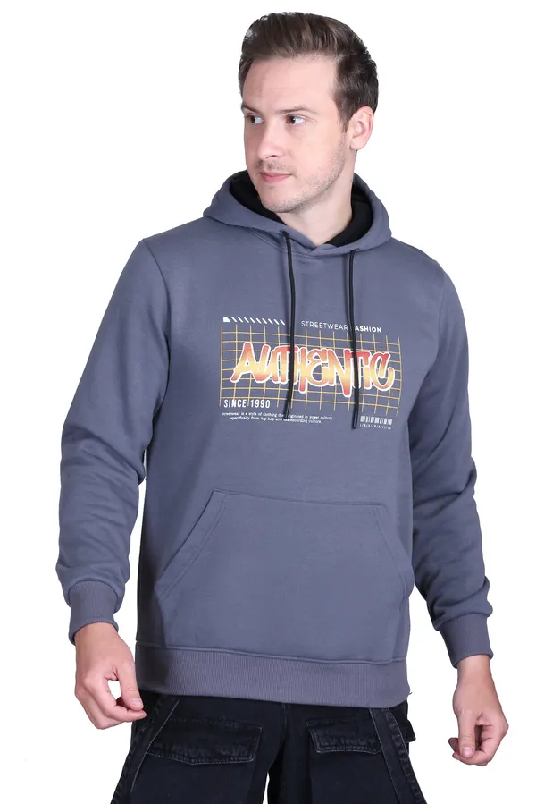 Men_Grey_Hoodie_with_Orange_Authentic_Graphic_Print