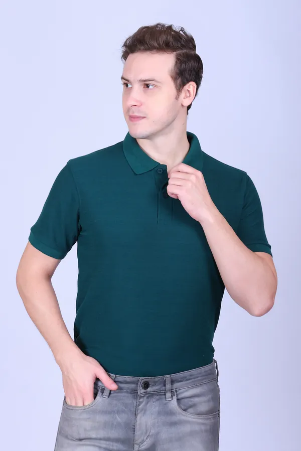 Men_Green_Polo_TShirt