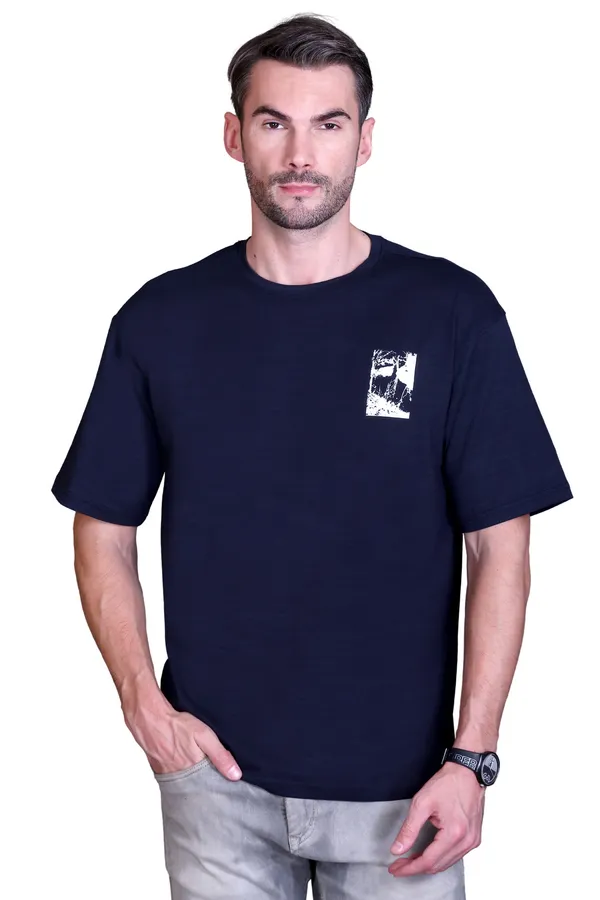 Navy_Blue_Mind_Over_Matter_Graphic_Printed_TShirt_for_Men