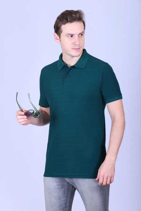 Men_Green_Polo_TShirt