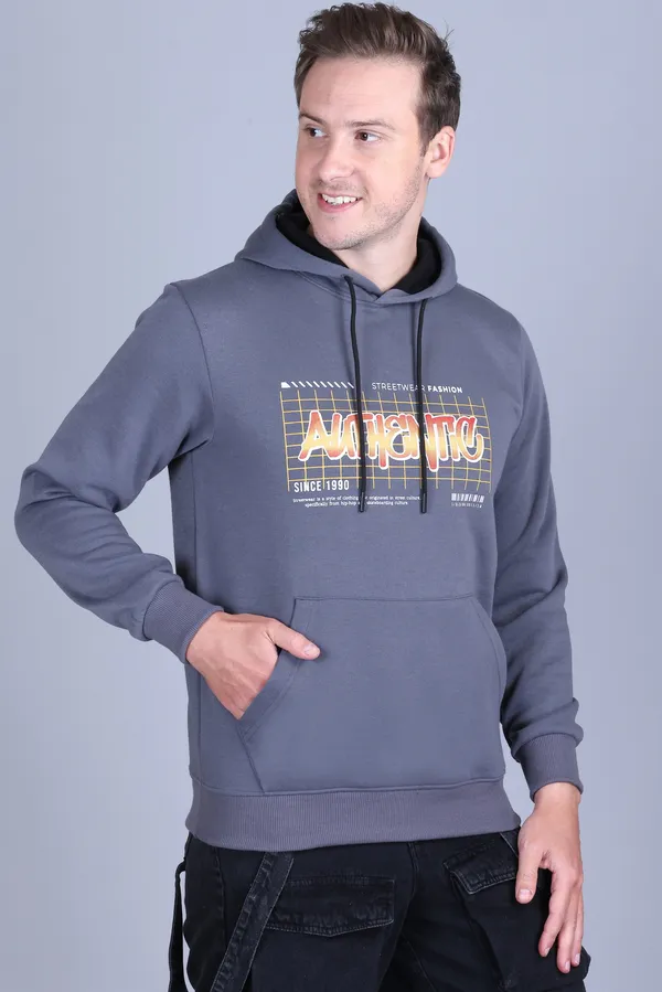 Men_Grey_Hoodie_with_Orange_Authentic_Graphic_Print
