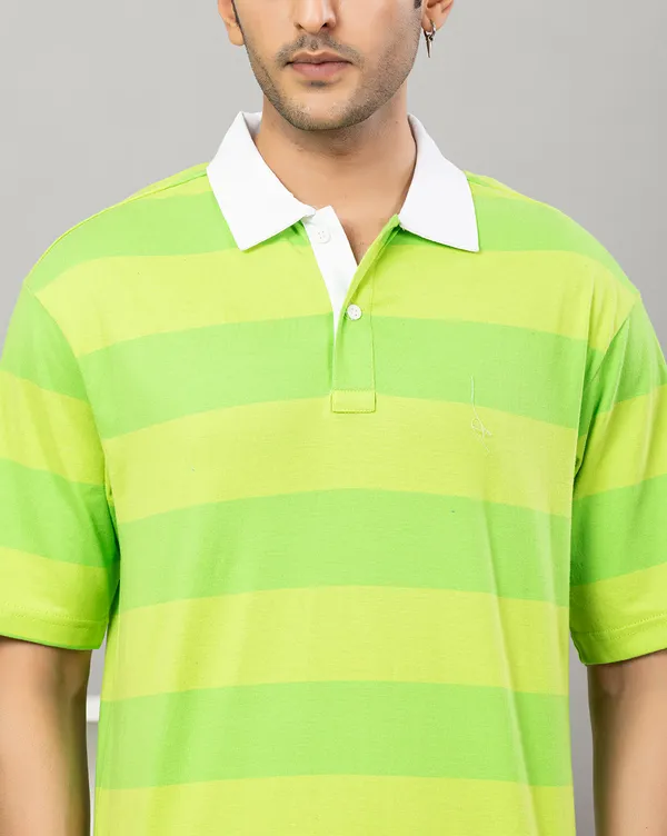 Men_Green_Striped_Rugby_Polo_TShirt_with_White_Collar