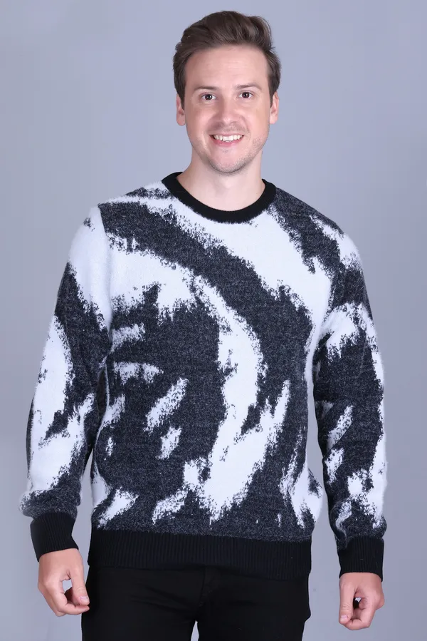 Black_and_White_Abstract_Pattern_Sweater_for_Men