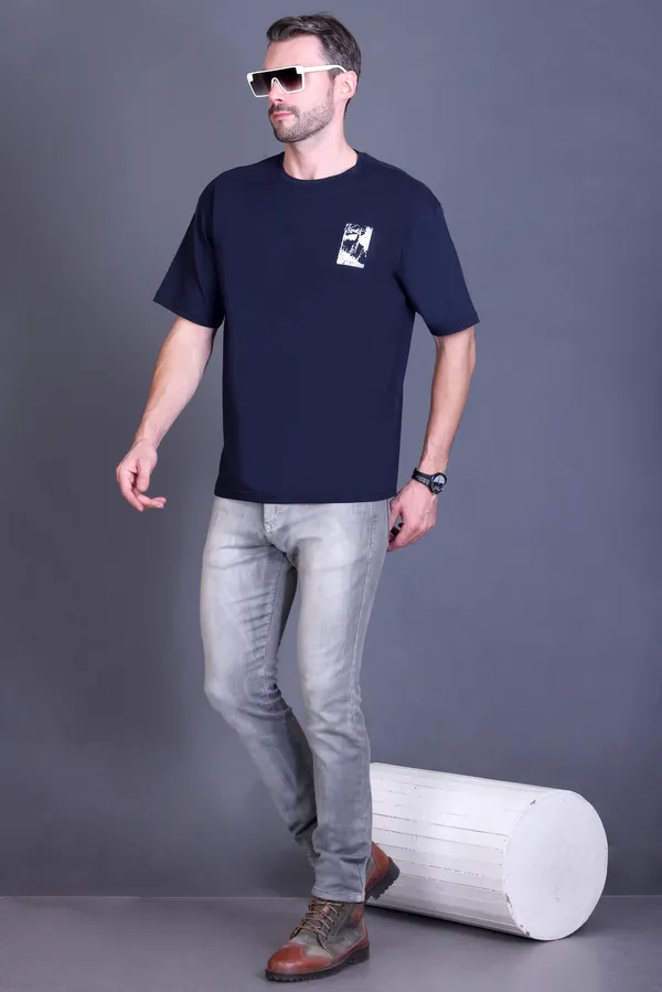 Navy_Blue_Mind_Over_Matter_Graphic_Printed_TShirt_for_Men