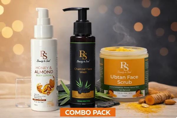 Beauty_And_Soul_Honey_And_Almond_Lotion,_Ubtan_Face_Scrub,_Charcoal_Face_Wash_Combo_Lotion,_Face_Scrub,_Face_Wash_For_Unisex