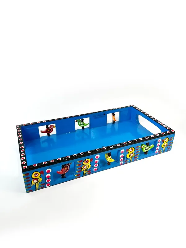 Cutting_Tea_server_And_Handmade_Hand_Painted_Wooden_Tray_Combo_Pack_Of_2