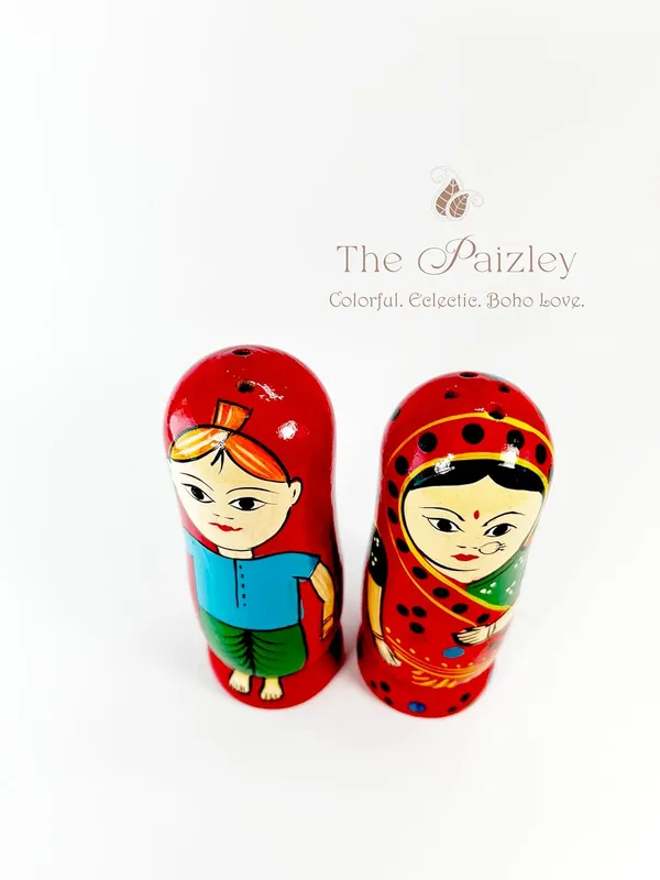 Handcrafted_Wooden_Salt_And_Pepper_Shaker_Set_And_Decorative_Musician_Figurines_Set_Combo_Pack_Of_2