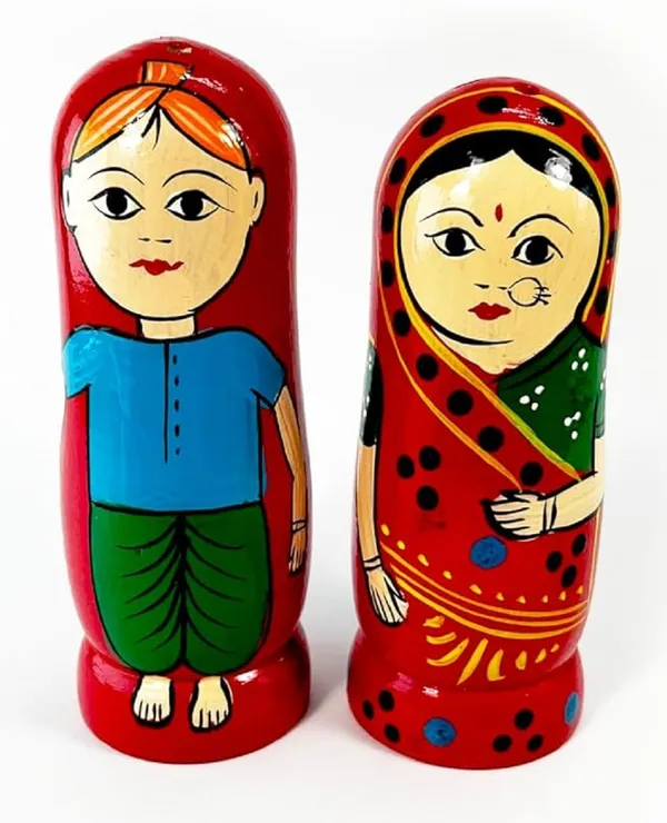 Handcrafted_Wooden_Salt_And_Pepper_Shaker_Set_And_Decorative_Musician_Figurines_Set_Combo_Pack_Of_2