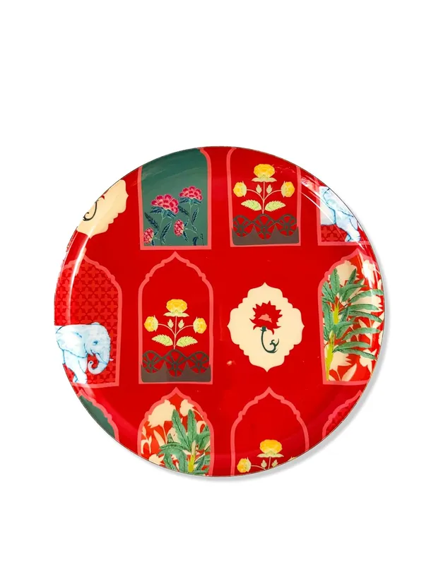 The_Paizley_Royal_Garden_Wall_Plate_Collection_Metal_Wall_Decor_Set_Of_5_For_Living_Room_Bedroom_Decorative_Palace_Inspired_Wall_Art_Ideal_Housewarming_Festive_Gift