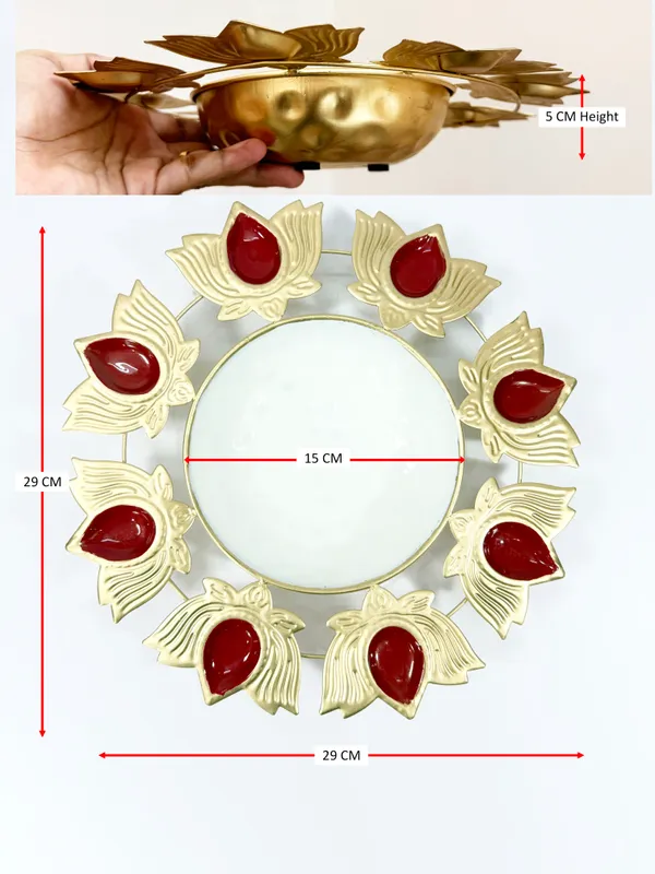 Metal_Lotus_Tealight_Holder_Urli_Set_of_3,_Diwali_Diya_rangoli_&_Home_Décor
